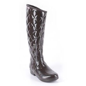Hunter Tall Regent Savoy Quilted Rainboots